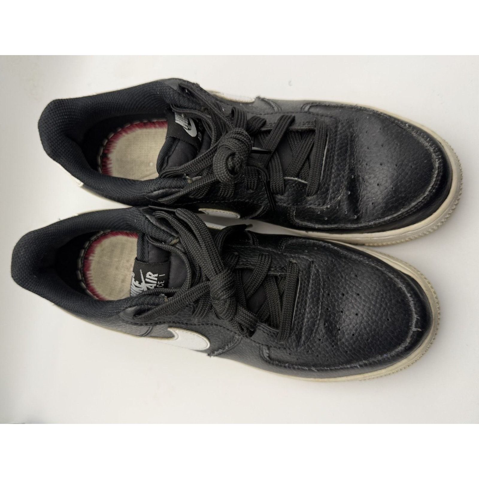 Nike Nike Air Force 1 Low Black White (CT3839-002) GS Size 7Y Size US 7 / IT 37 - 7 Thumbnail