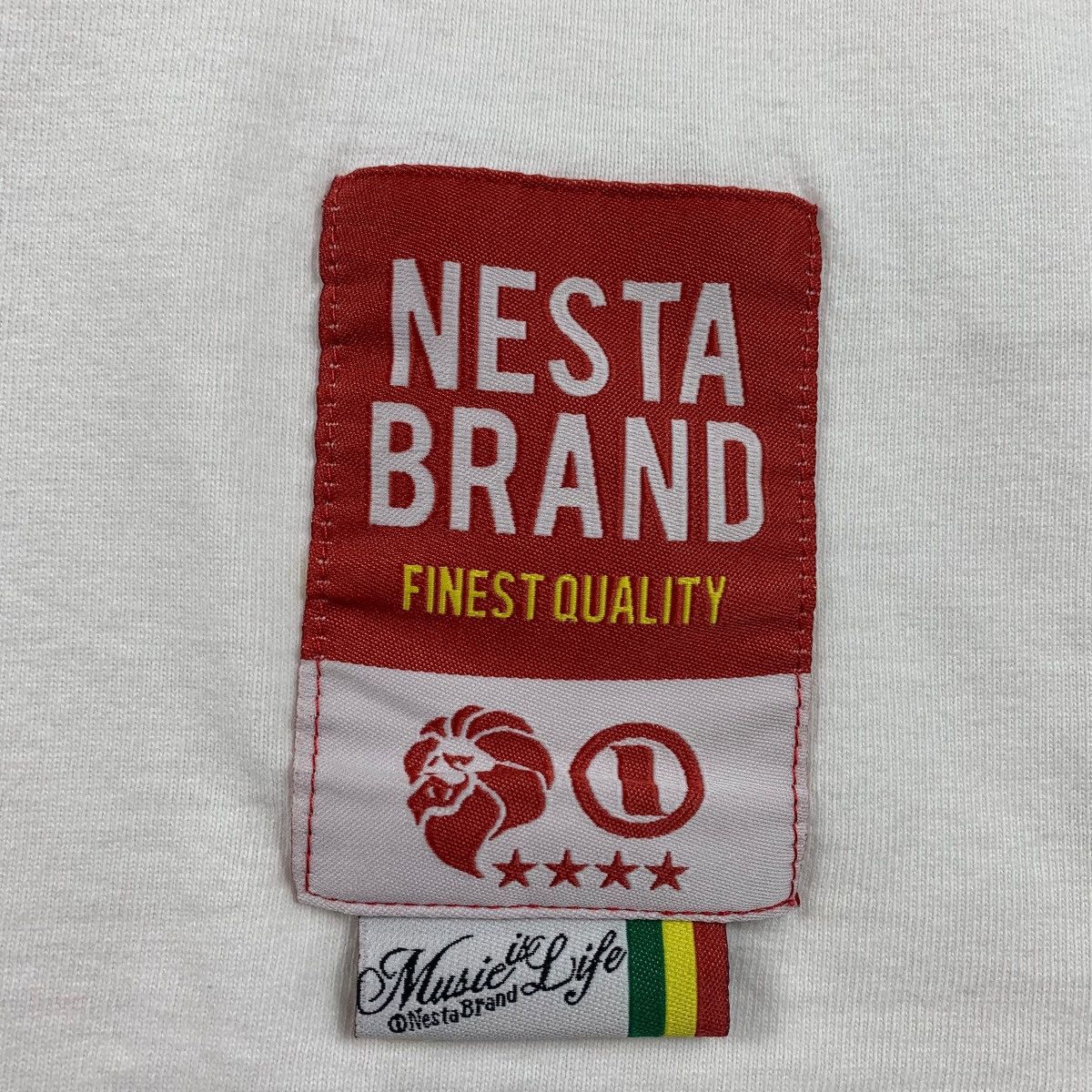 Japanese Brand × Vintage Vintage NESTA BRAND X REBEL MUSIC Big printed tee Size US M / EU 48-50 / 2 - 9 Thumbnail