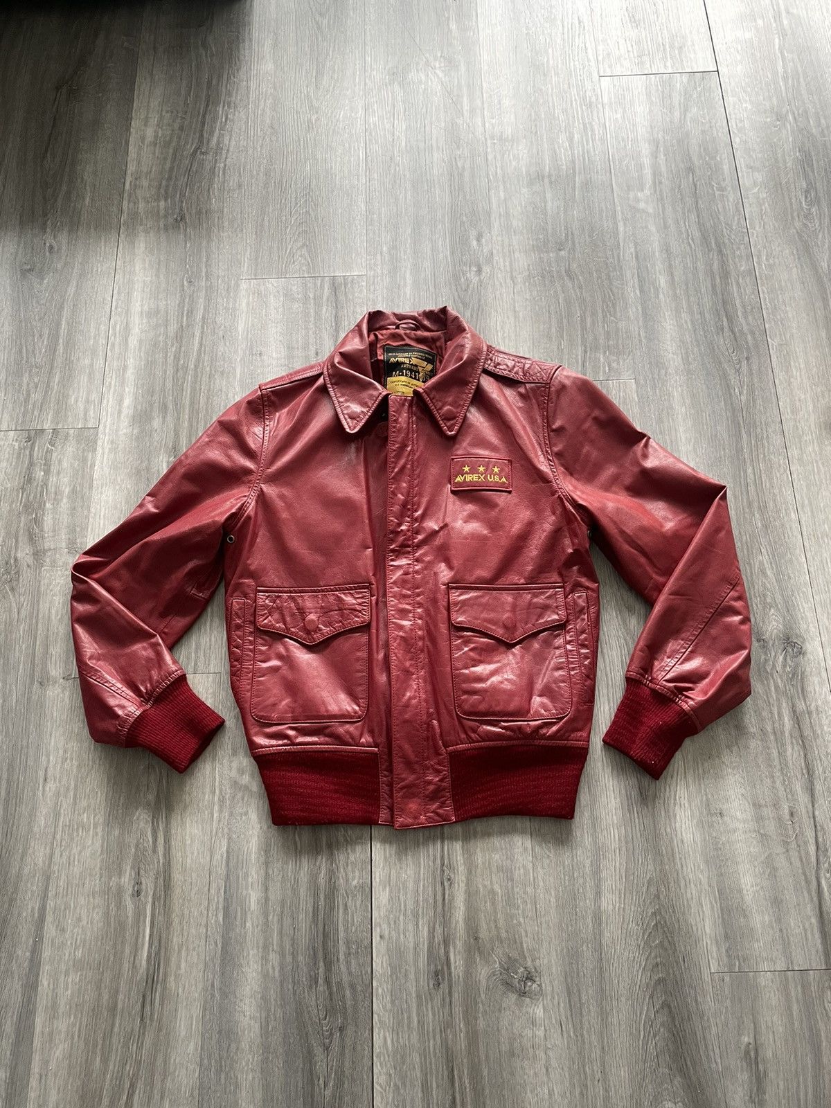 Avirex Leather Jacket Avirex Size US L / EU 52-54 / 3 - 1 Thumbnail