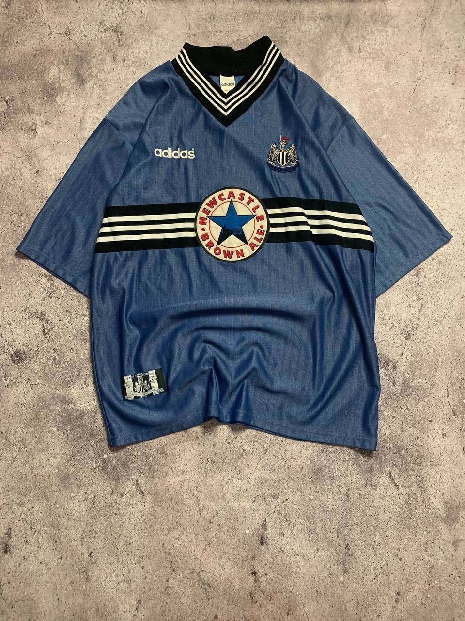 Newcastle Away football shirt 1996 Soccer Tee y2k