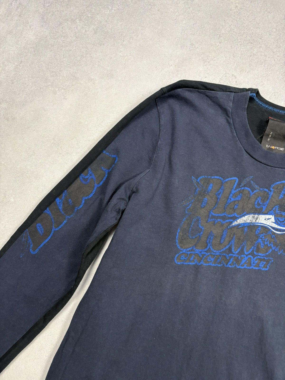 Energie 2000s Energie Crows Cincinnati Graphic Long Sleeve Shirt Y2K Size US S / EU 44-46 / 1 - 3 Thumbnail