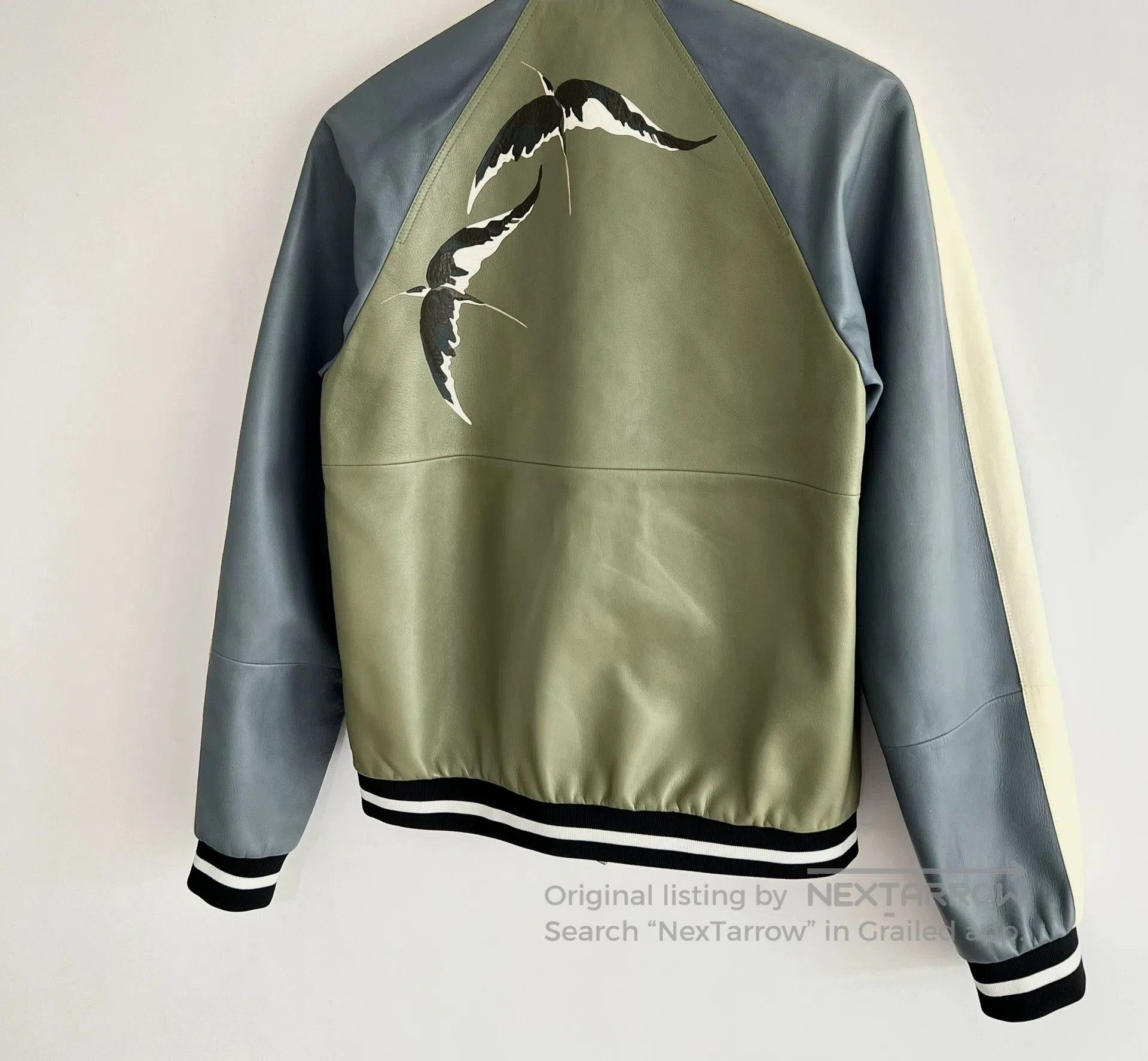 Valentino Valentino Runway Bird Leather Bomber Jacket. Size US S / EU 44-46 / 1 - 6 Thumbnail