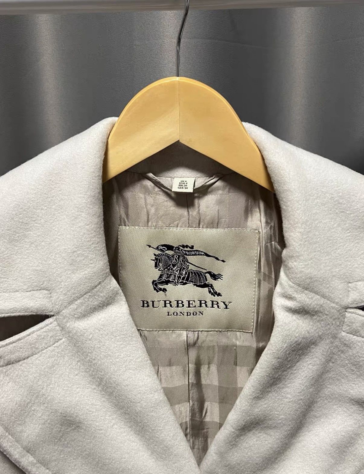 Burberry Burberry Double-breasted Wool Coat J42 Size XS / US 0-2 / IT 36-38 - 3 Thumbnail