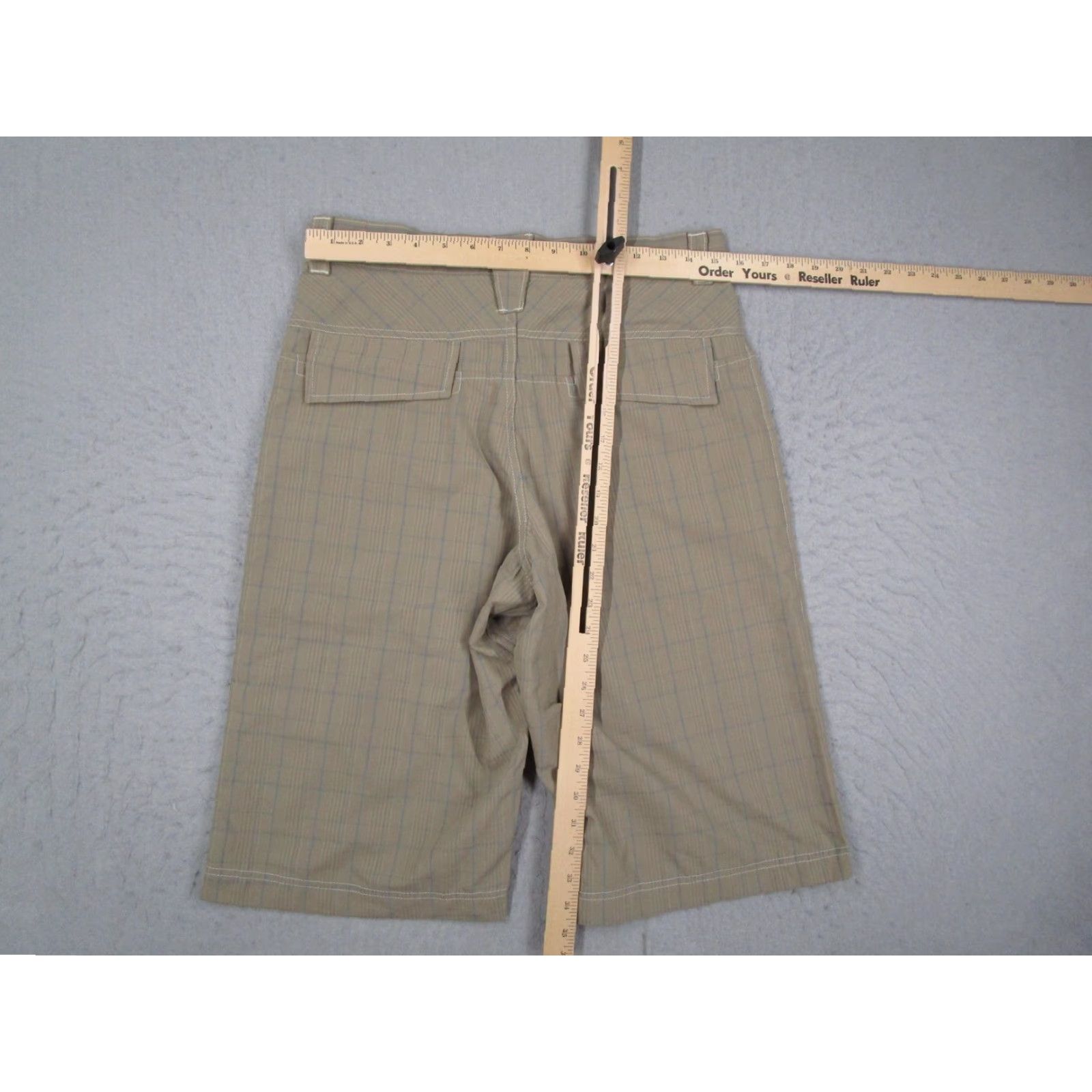 Mountain Hardwear Mountain Hardwear Shorts Mens 30 Beige Plaid Trotter Trunk Outdoor Chino Casual Size US 30 / EU 46 - 7 Thumbnail