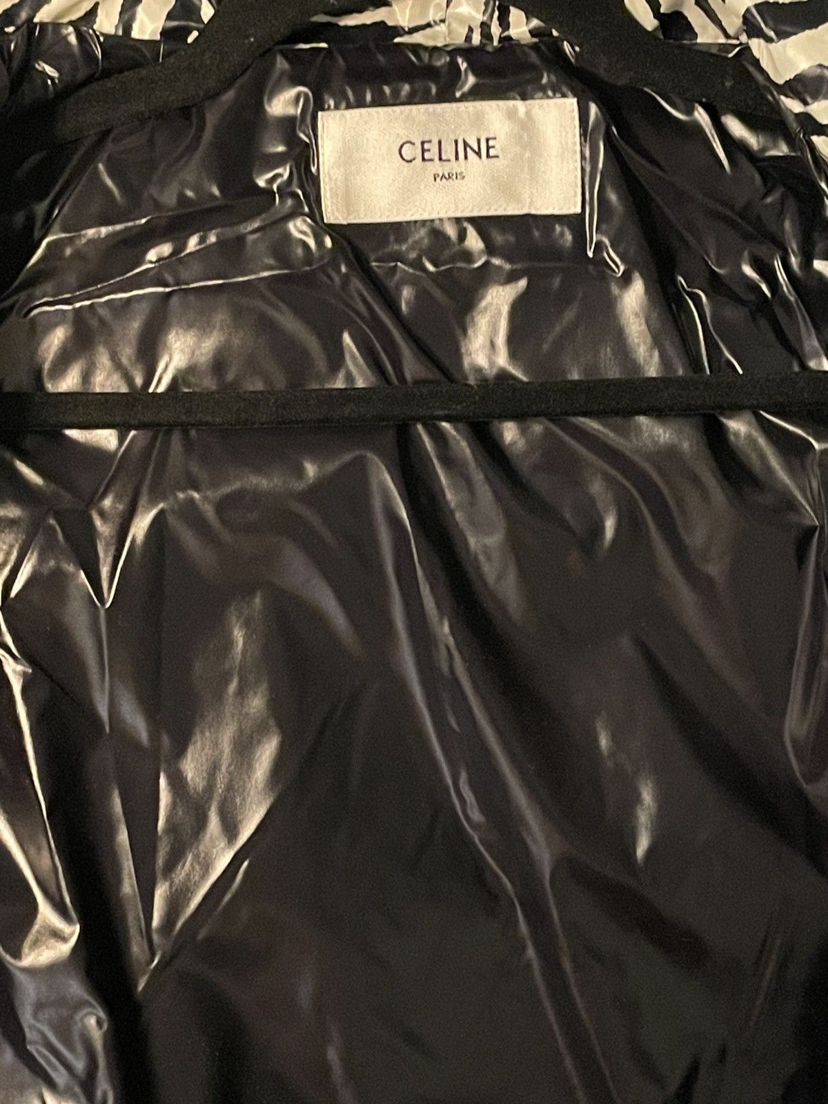 Celine Celine Blouson Jacket Nylon black and Zebra Size US S / EU 44-46 / 1 - 7 Thumbnail