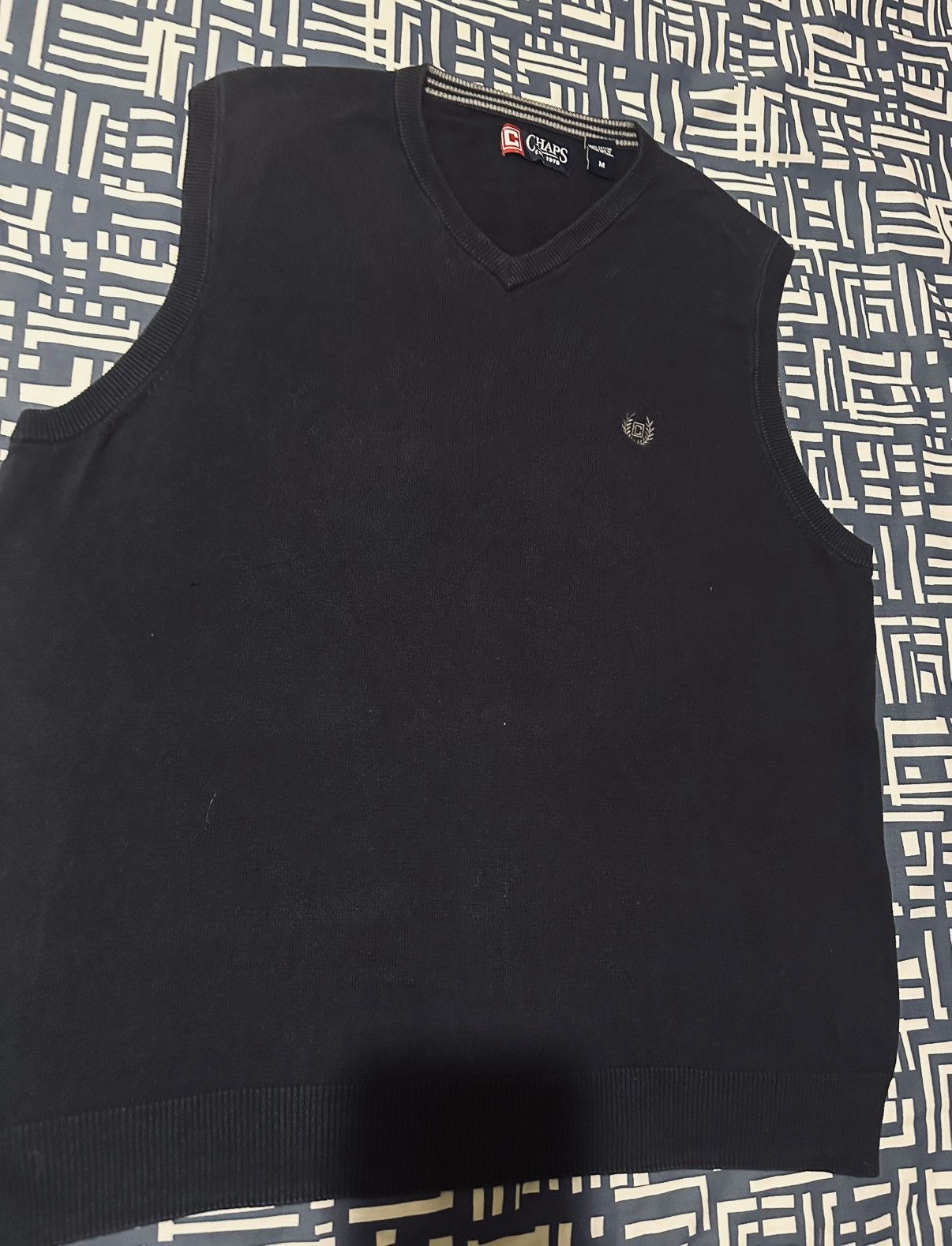 Chaps Ralph Lauren × Vintage Vintage Chaps Ralph Lauren Vest Casual Waistcoat Sweater Size US M / EU 48-50 / 2 - 2 Thumbnail