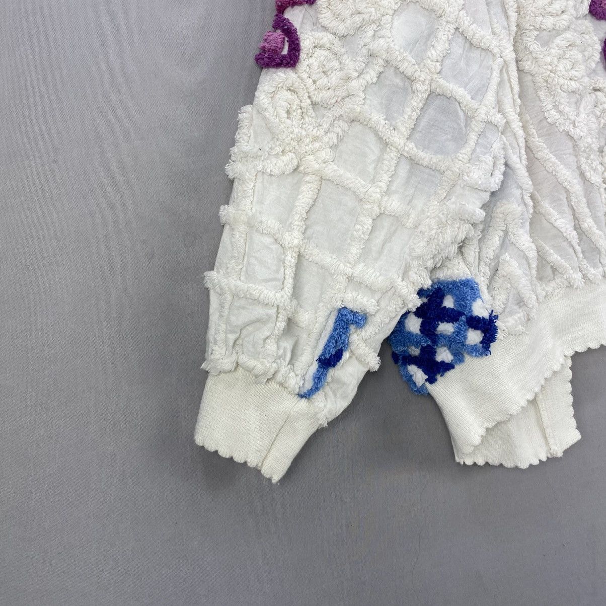 Other Vintage 90’s Handcrafted Emboridered Cardigan By Damze Size M / US 6-8 / IT 42-44 - 6 Thumbnail