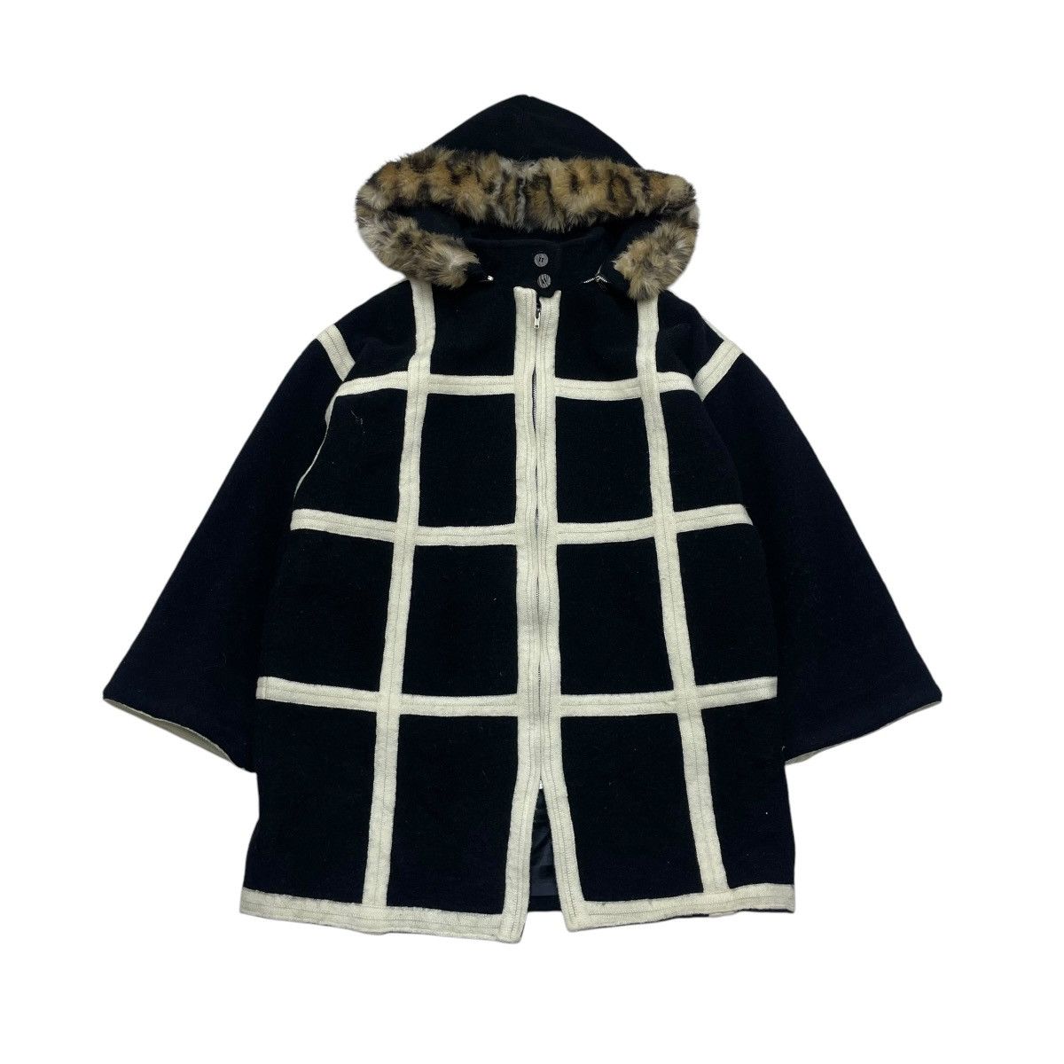 Japanese Brand 💥Japanese Brand Mayla Faux Fur Wool Jacket Size M / US 6-8 / IT 42-44 - 1 Thumbnail