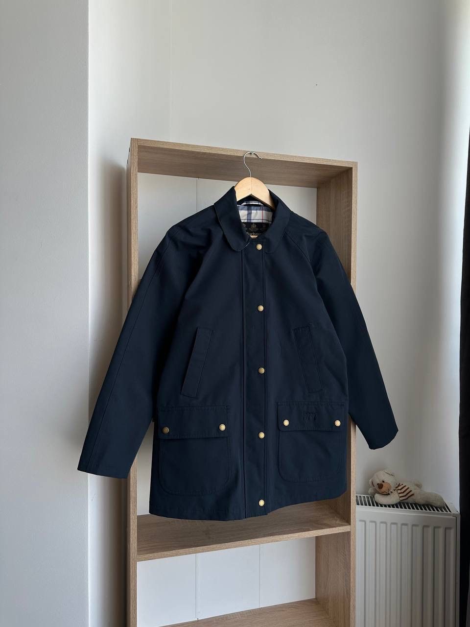 Barbour × Vintage Vintage Barbour Flurry Blue Weather Comfort Jacket Size US M / EU 48-50 / 2 - 4 Thumbnail