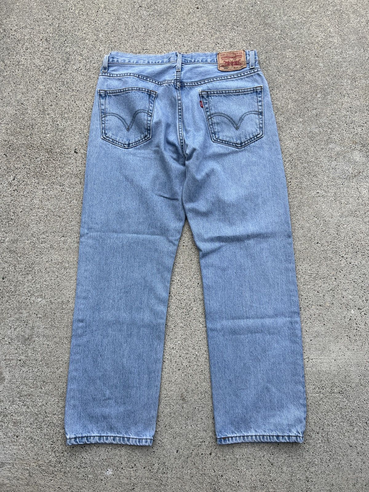 Levi's Early Y2K L. Indigo Levi’s 505 Regular Fit Jeans Size 34x30 Size US 34 / EU 50 - 2 Thumbnail