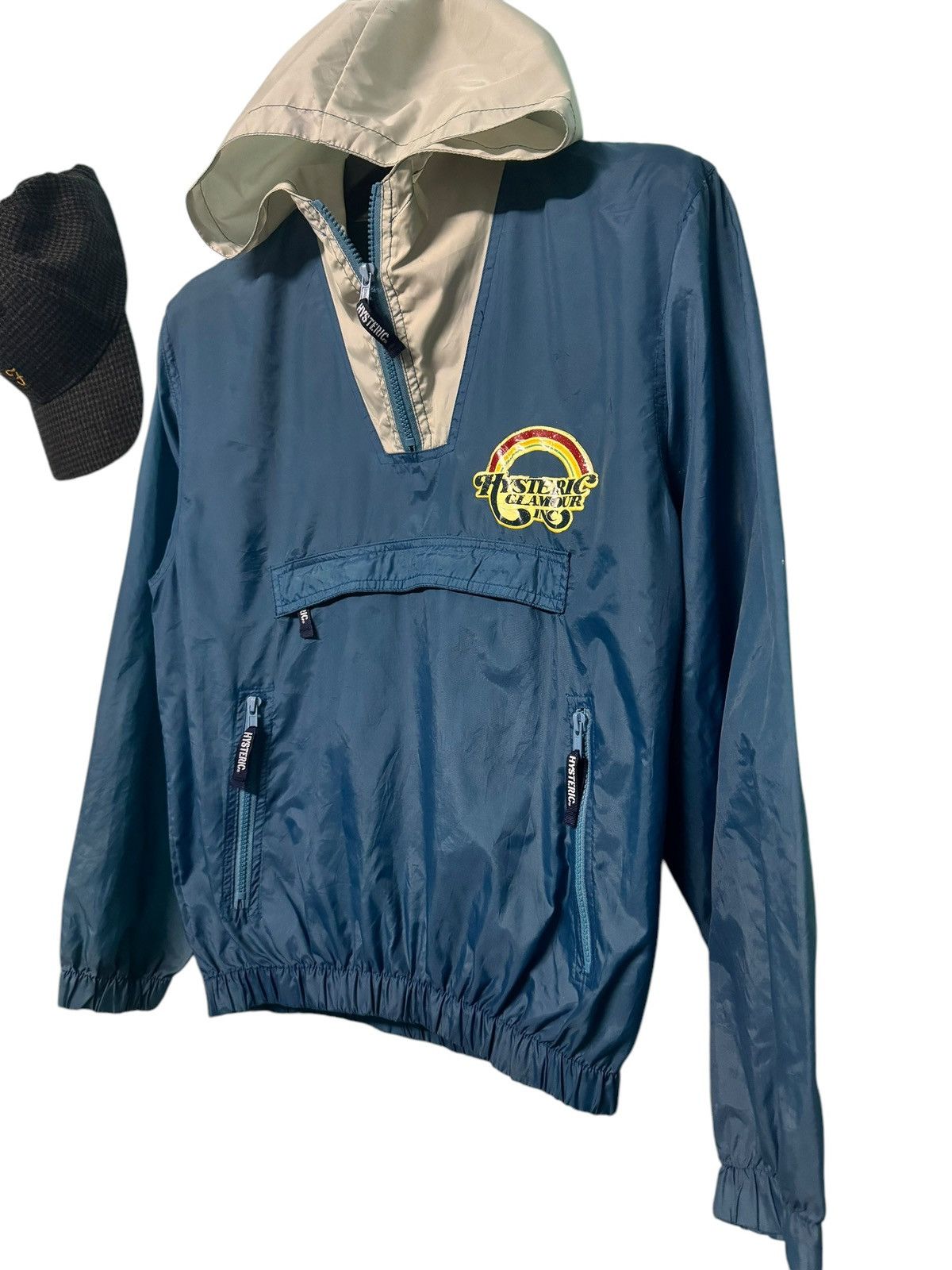 Hysteric Glamour HYSTERIC GLAMOUR INC PULL OVER HOODIE WINDBRAEKER NYLON Size US M / EU 48-50 / 2 - 3 Thumbnail