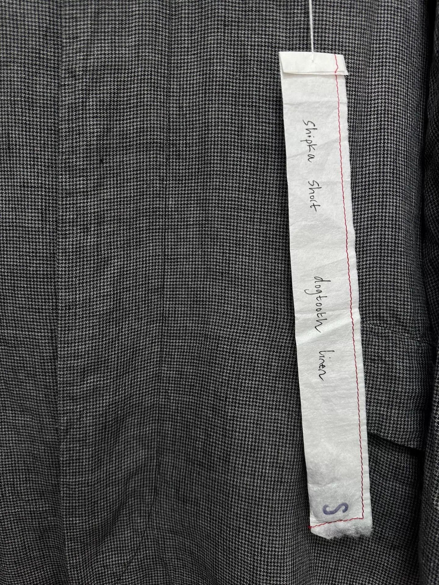 Other Ricorrrobe Finch Pattern Linen Coat Charcoal Gray Size US S / EU 44-46 / 1 - 6 Thumbnail