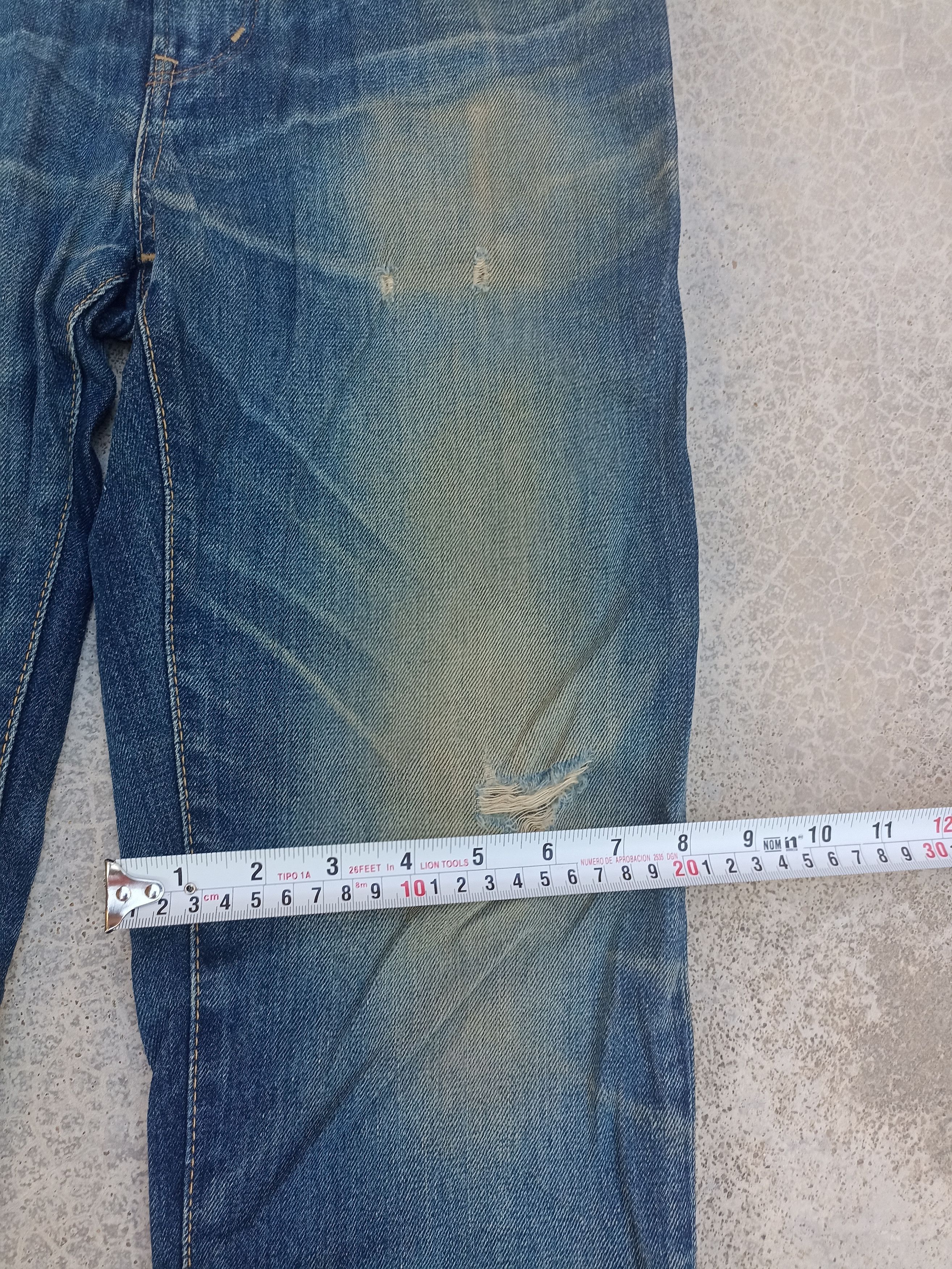 Beauty Beast Vintage Edwin jeans distressed If six was nine Size US 30 / EU 46 - 13 Thumbnail