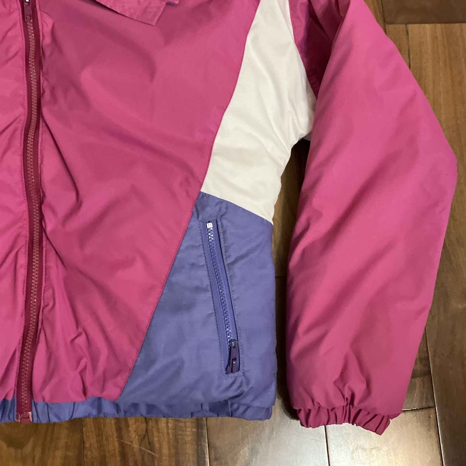 Other Vtg Alpine Designs GOOSE DOWN Puffer Ski Jacket Sz M Pink Size M / US 6-8 / IT 42-44 - 7 Thumbnail