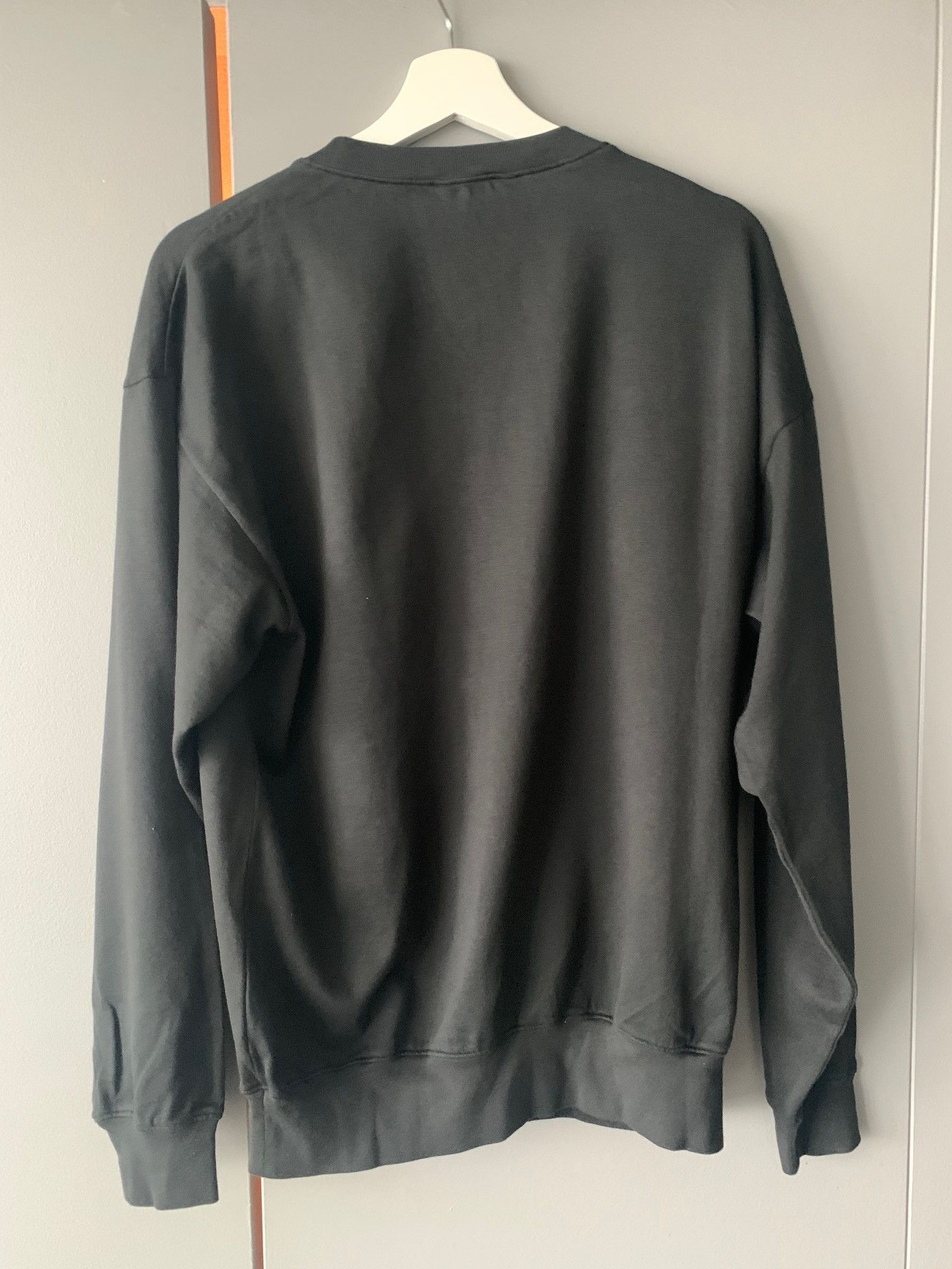 Auralee Auralee Super High Gauge Sweat P/O Ink Black Size US M / EU 48-50 / 2 - 2 Thumbnail