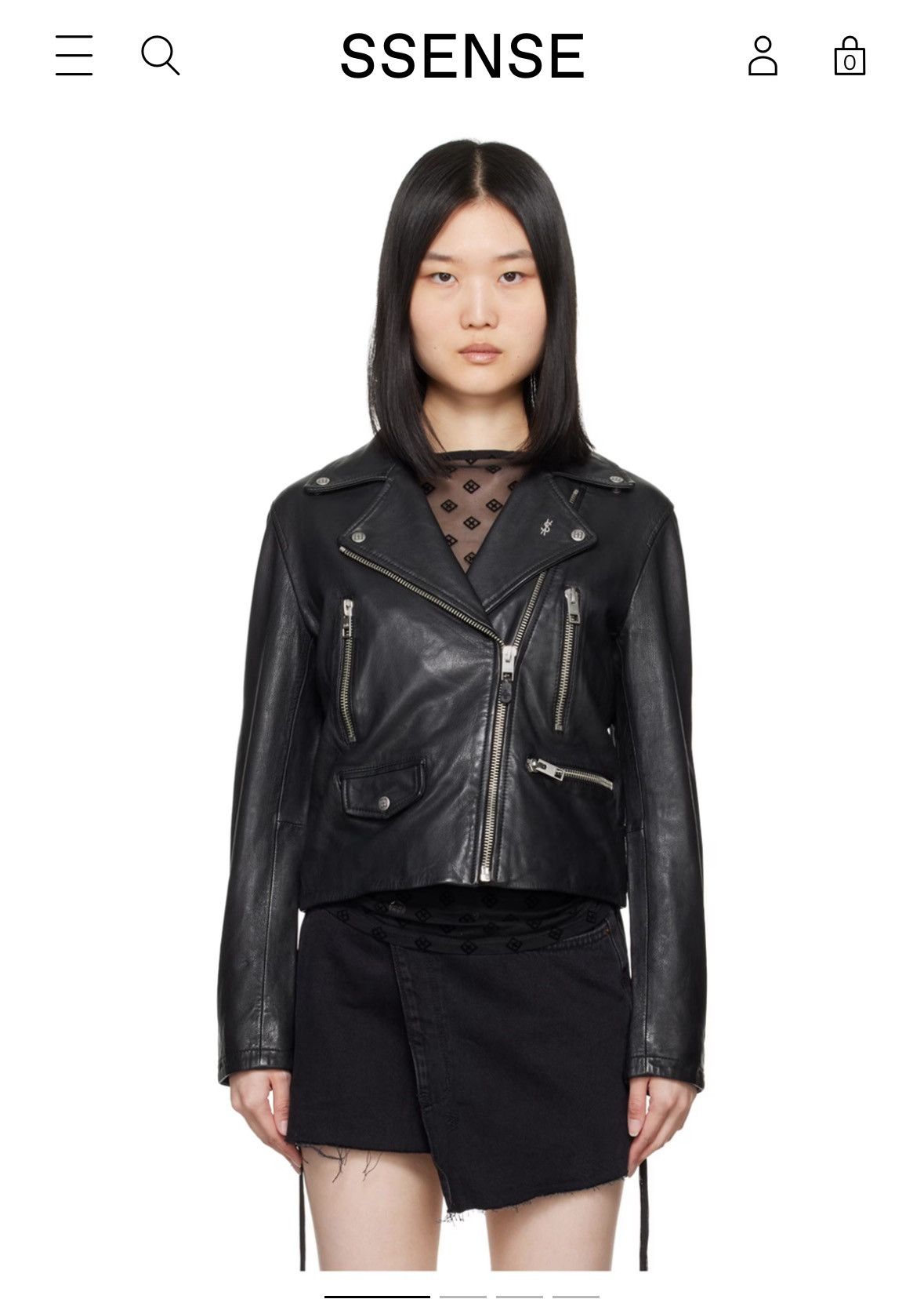 Ksubi Amplify Leather Jacket : never worn Size S / US 4 / IT 40 - 3 Thumbnail