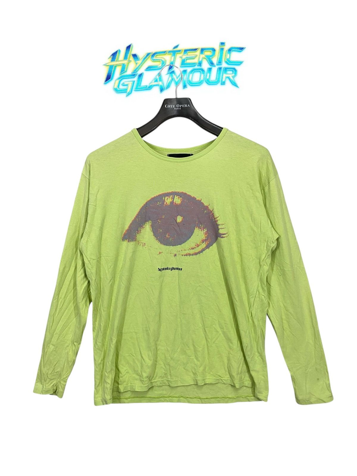 Hysteric Glamour 🔥Stunning🔥Vintage hysteric glamour EYES longsleeve tshirt Size US M / EU 48-50 / 2 - 1 Thumbnail