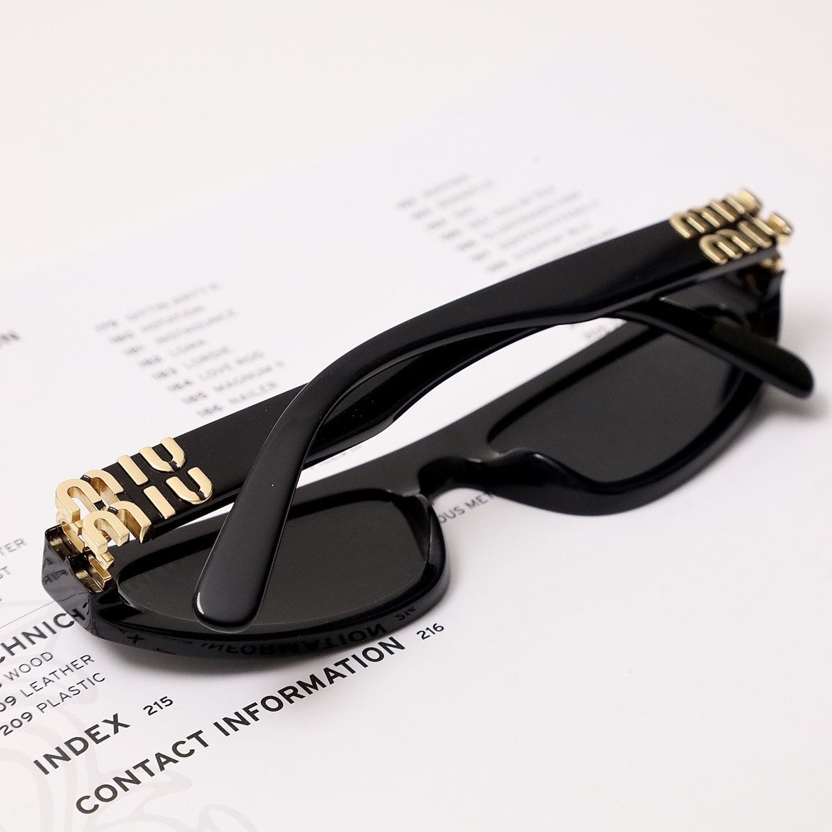 Miu Miu MIU MIU 0MU 07ZS SUNGLASSES Size ONE SIZE - 7 Thumbnail