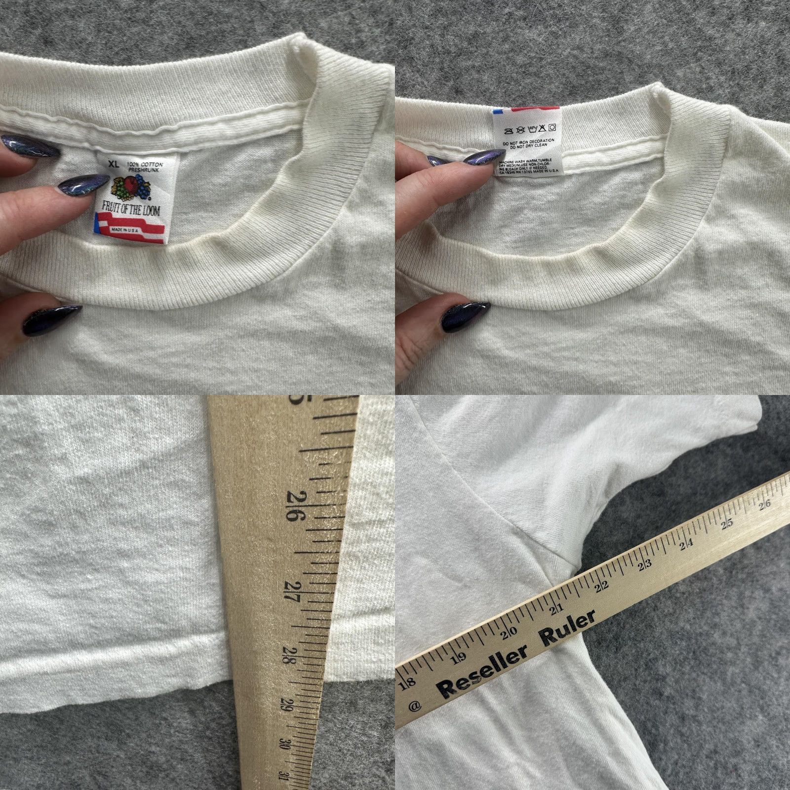 Fruit Of The Loom VINTAGE Science Diet Shirt Mens XL White Fruit of the Loom Single Stitch 90s Promo Mens XL White Cotton Crew Neck Short Sleeve T-Shirt Size US XL / EU 56 / 4 - 8 Thumbnail