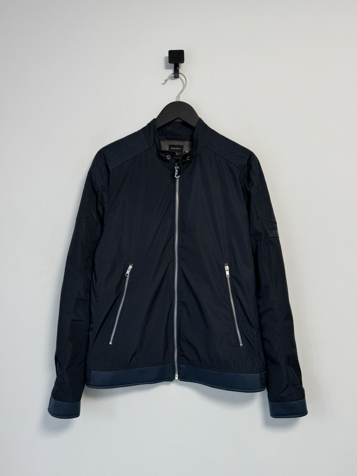Diesel × Vintage Y2K Style Rare Jacket Diesel Nylon 🔥 Size US L / EU 52-54 / 3 - 1 Thumbnail