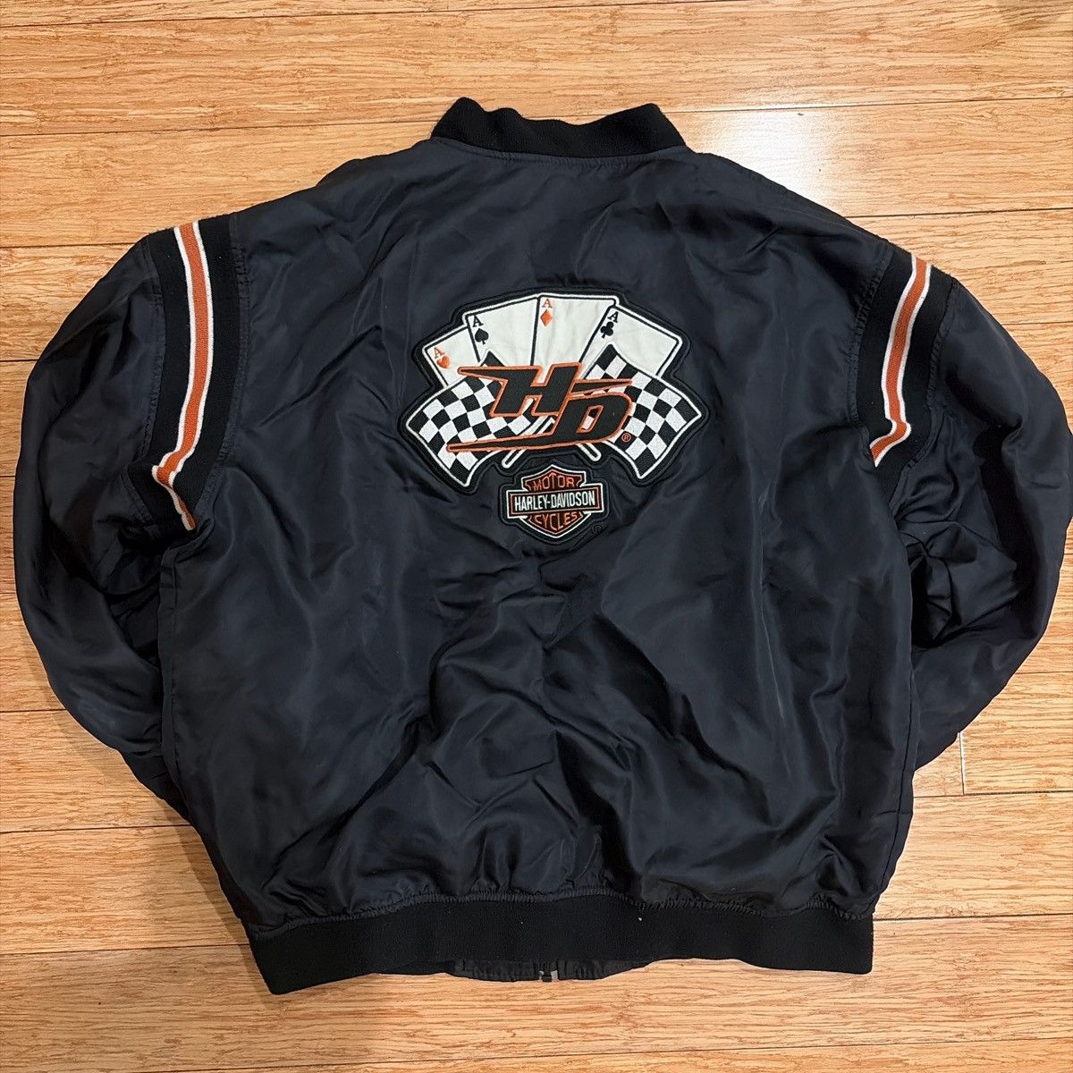 Harley Davidson Harley Davidson Ace Bomber Jacket Size US M / EU 48-50 / 2 - 1 Thumbnail