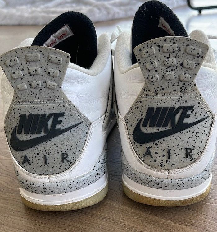 Jordan Brand Air Jordan 4 Retro OG ‘White Cement’ 2016 Size US 13 / EU 46 - 6 Thumbnail