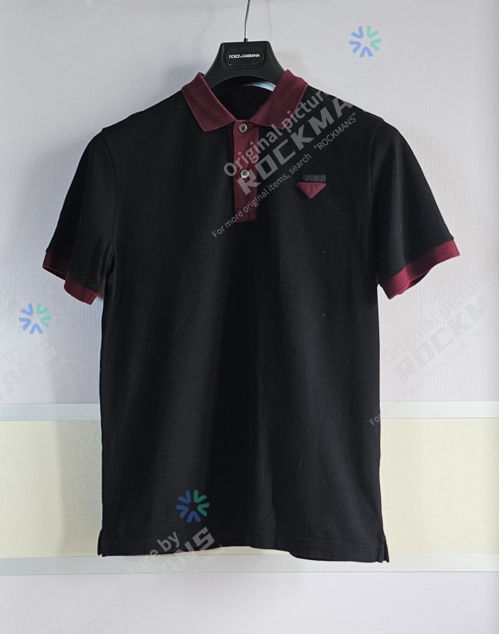 Prada Prada Logo Patch Polo Shirt Size S like M Size US S / EU 44-46 / 1 - 1 Thumbnail