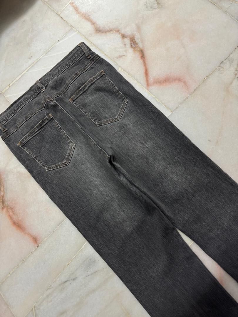 Japanese Brand 💥FLARED💥VINTAGE 90s STYLE JAPANEDE WHISKER BOOTCUT JEANS Size US 27 - 14 Thumbnail