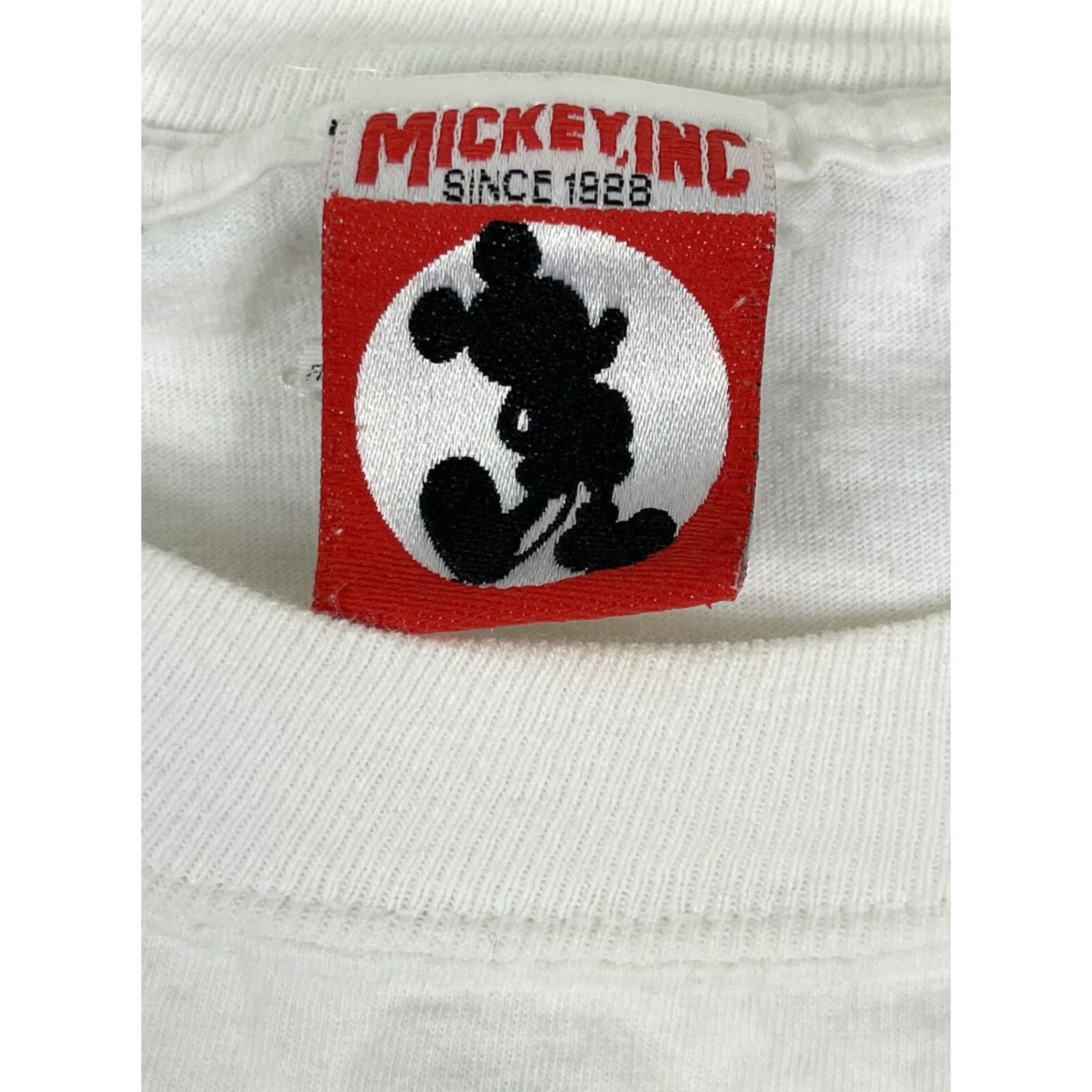 Disney VINTAGE Disney 90s T-Shirt Men L White Crew Neck Cotton 1996 Lions King Genie Aladdin Simba Mickey Logo USA 25th Anniversary Theme: 90s Size US L / EU 52-54 / 3 - 4 Thumbnail