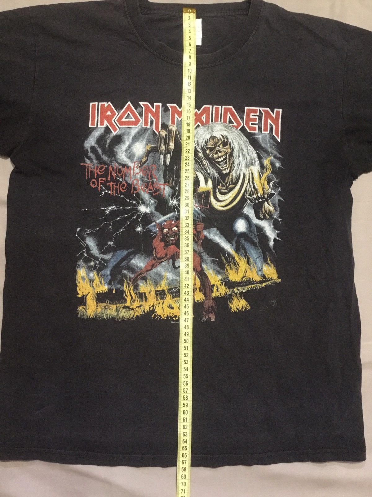 Fruit Of The Loom Iron Maiden The Number Of The Beast 2010 T-Shirt Size US L / EU 52-54 / 3 - 6 Thumbnail
