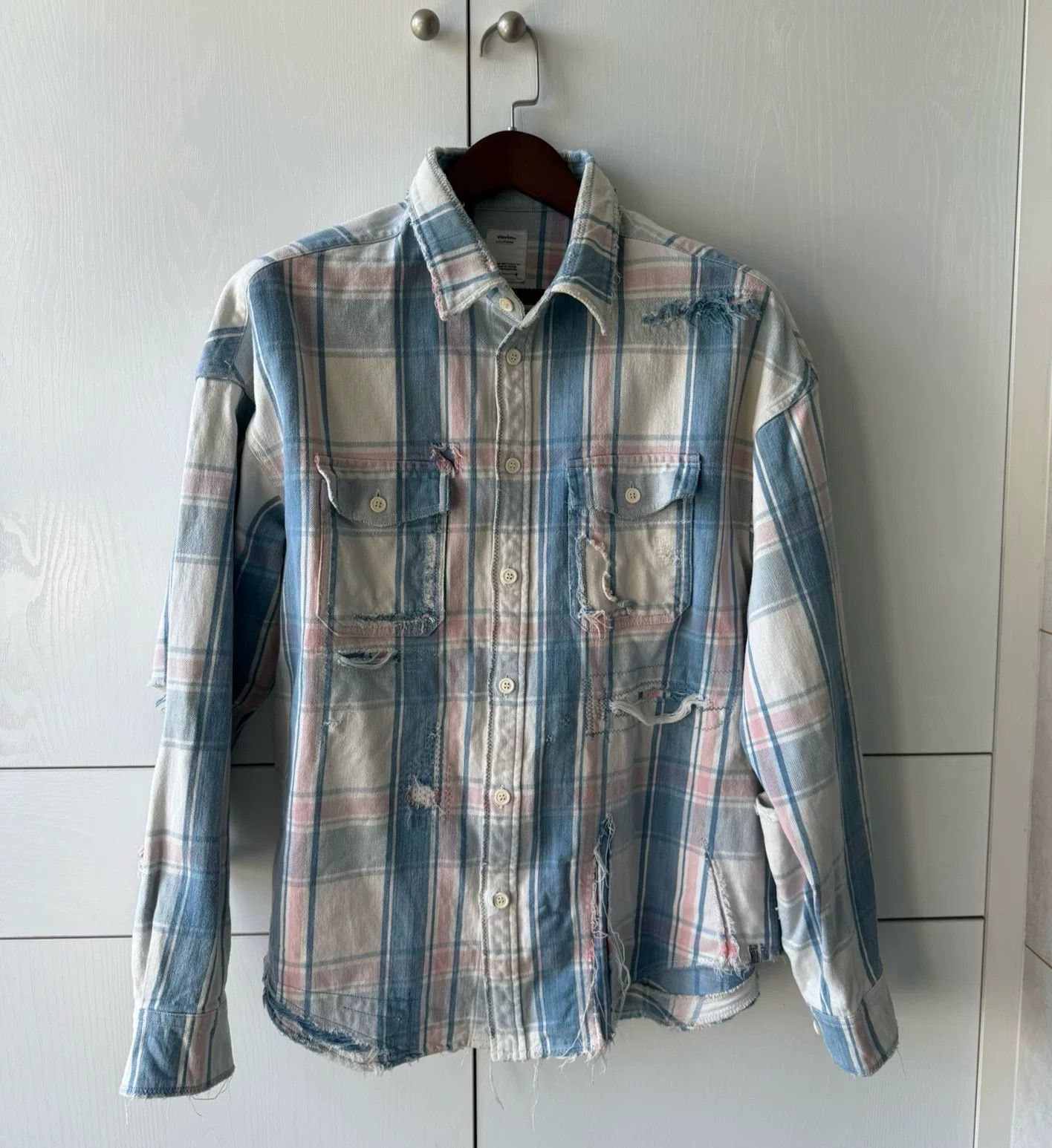 Visvim VISVIM 22SS Pioneer Check L/S Shirt Size US M / EU 48-50 / 2 - 1 Thumbnail