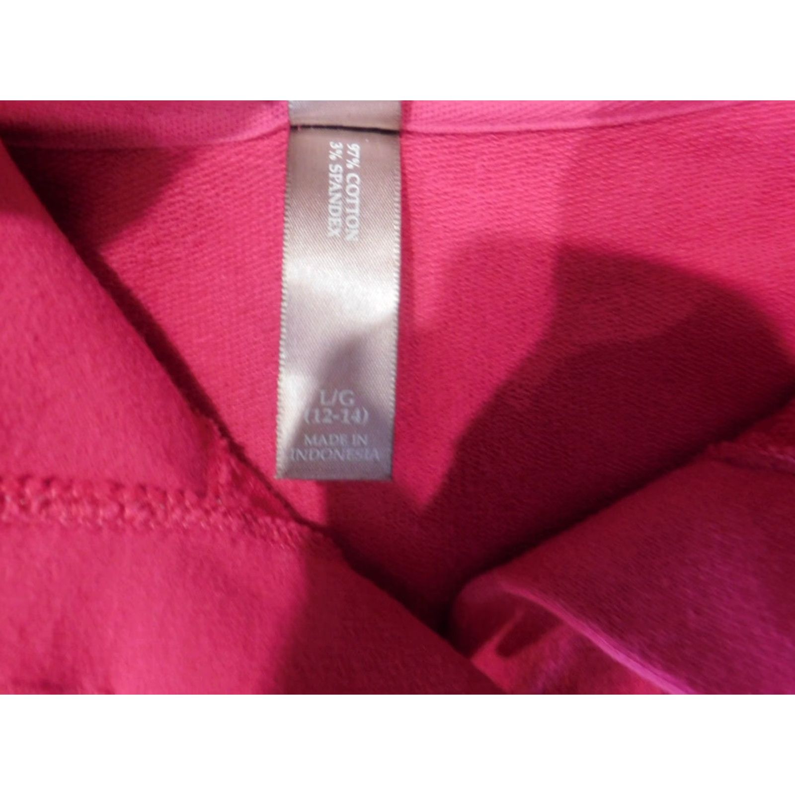 Vintage White Stag Sweater Womens L Pink Solid Knit Stretch Button Mock Neck Raglan Sleeve Pullover Cotton Spandex Modern Size L / US 10 / IT 46 - 6 Thumbnail