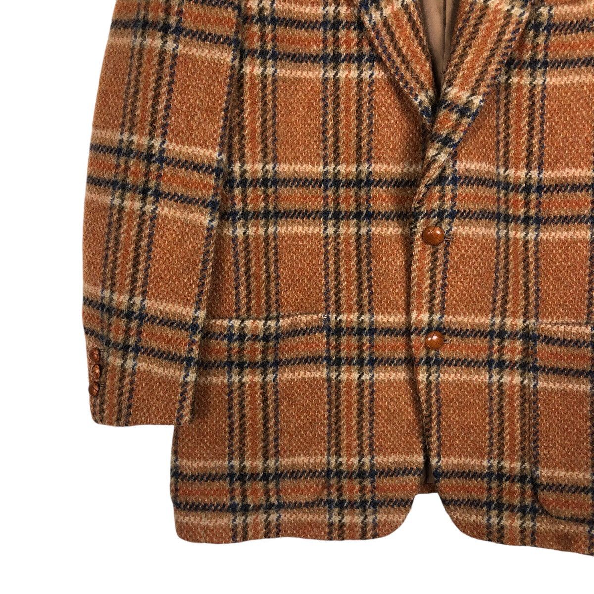 Japanese Brand 📌Vintage Wool Coats Jacket Karl Helmut Tartan Design Size US L / EU 52-54 / 3 - 5 Thumbnail
