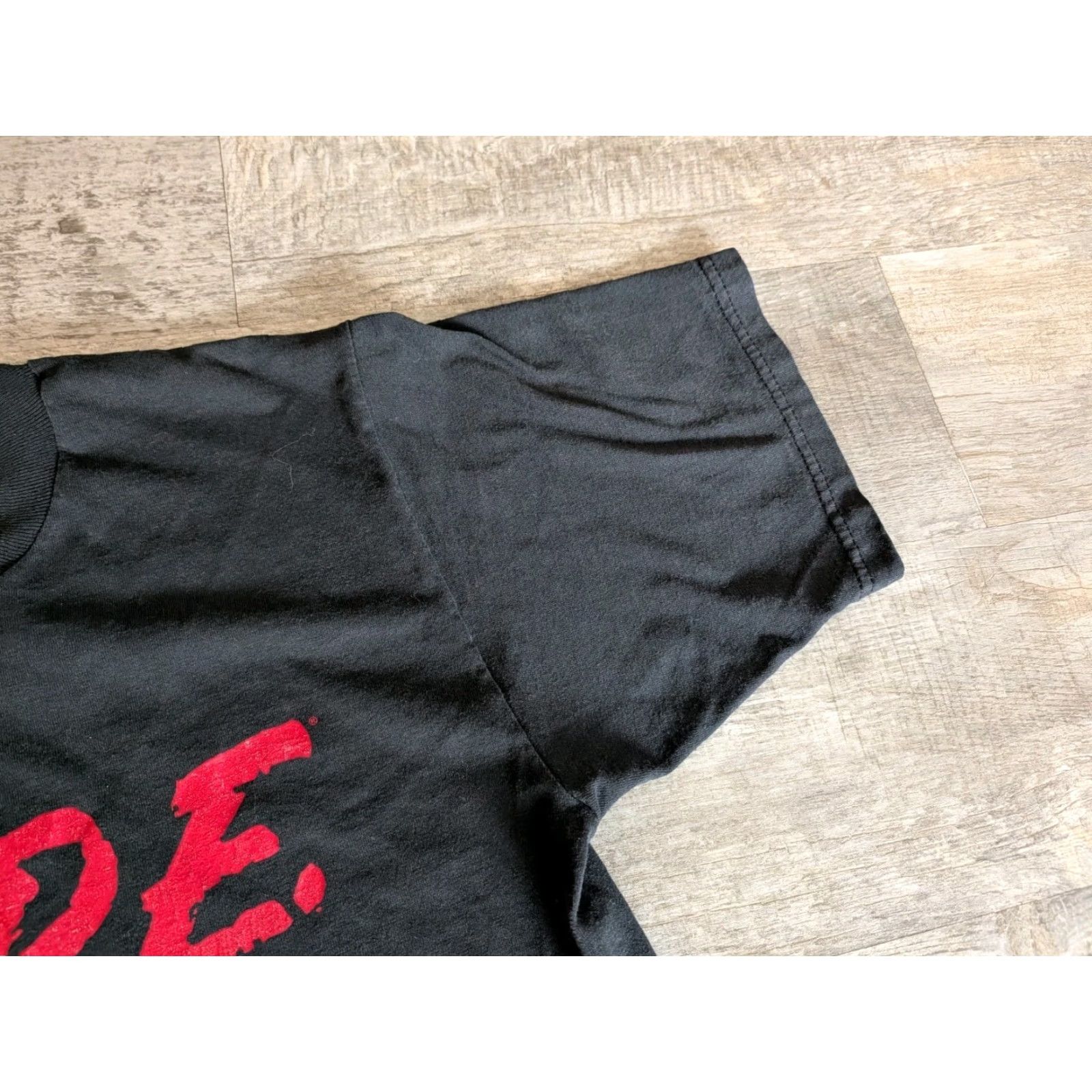 Fruit Of The Loom VINTAGE DARE "To Resist Drugs And Violence" T-Shirt Medium Black 90s Cotton Mens Size US M / EU 48-50 / 2 - 4 Thumbnail