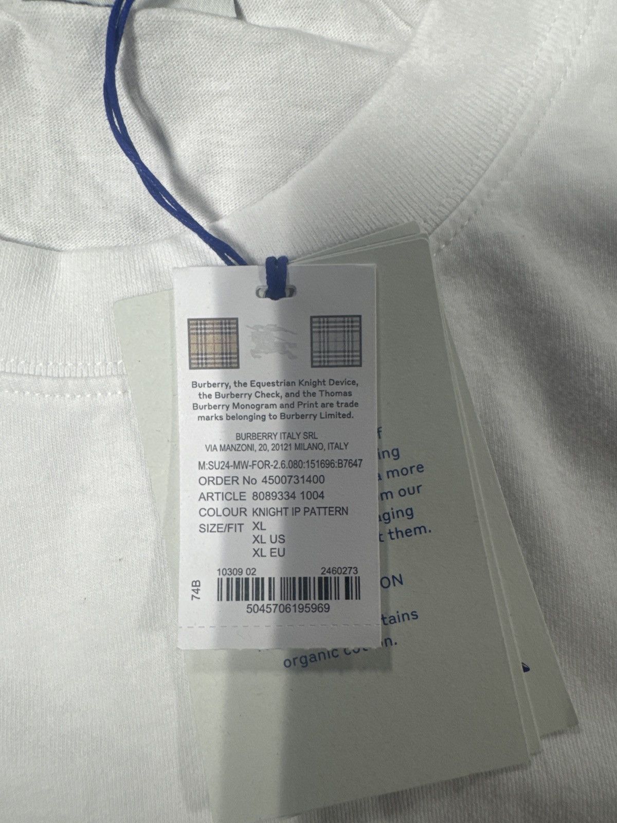 Burberry Burberry knight IP Pattern Size US XL / EU 56 / 4 - 7 Thumbnail