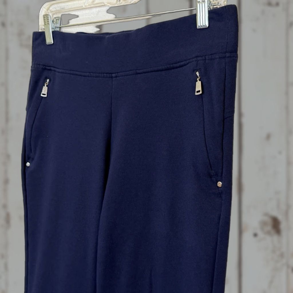 Ralph Lauren Lauren Ralph Lauren Active Sweatpants Womens Small Blue Straight Leg Pockets Size 28" / US 6 / IT 42 - 1 Thumbnail