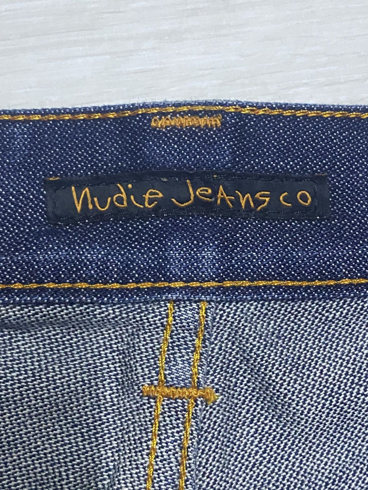 Nudie Jeans Vintage Nudie Jeans Repair Straight Loose Slim Jeans Size US 32 / EU 48 - 10 Thumbnail
