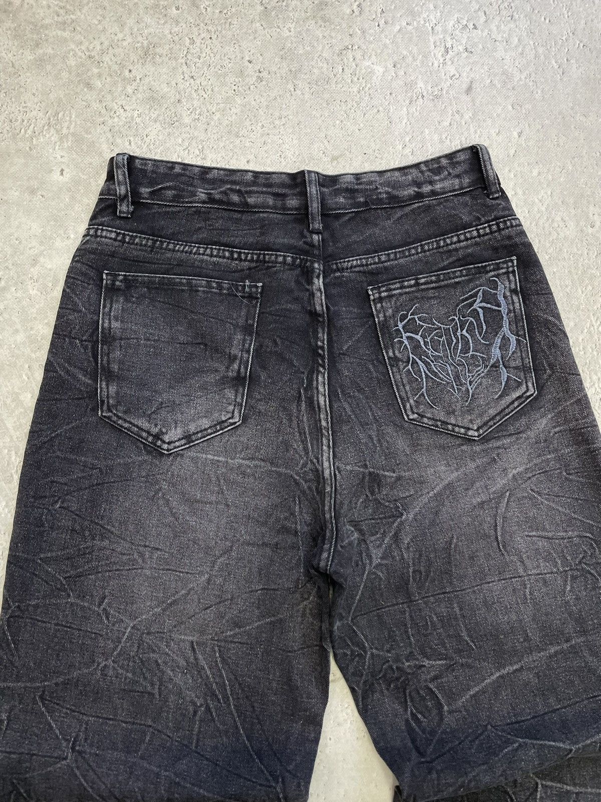 JNCO JNCO style y2k fashion distressed jeans hype baggy fit y2k Size US 32 / EU 48 - 8 Thumbnail