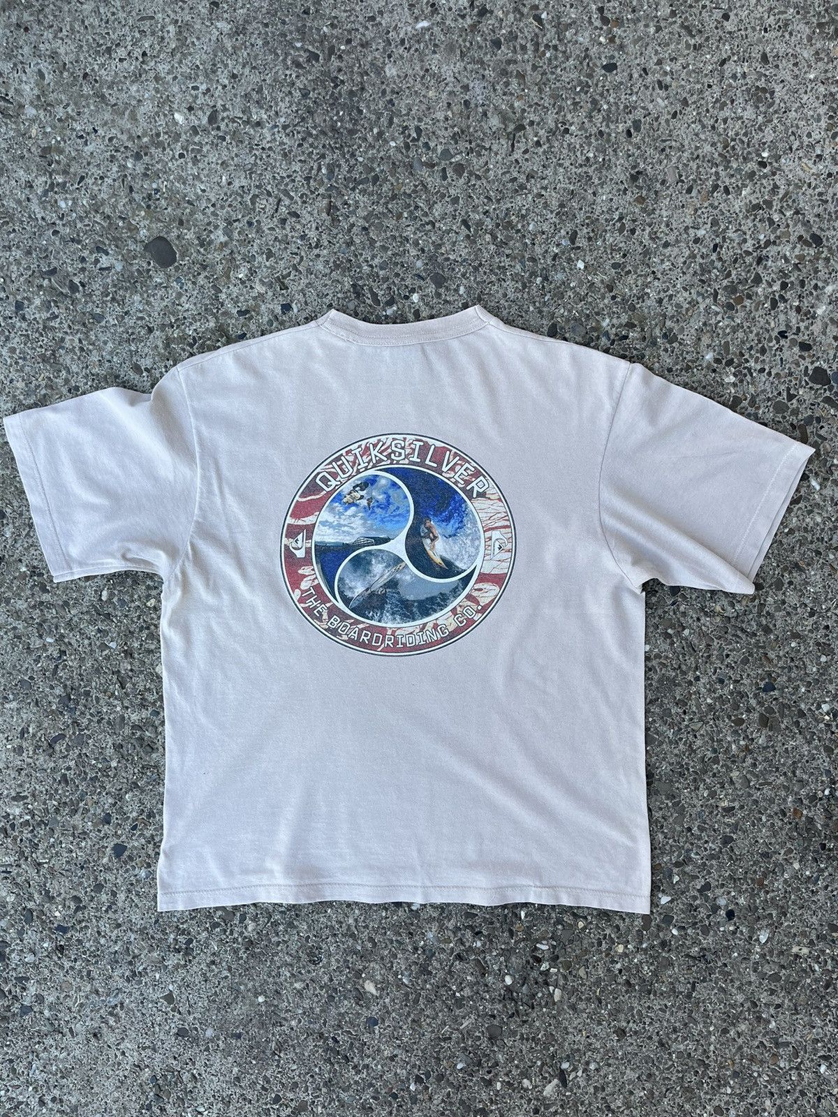 Quiksilver × Vintage 90’s Quiksilver T-shirt Size US S / EU 44-46 / 1 - 1 Thumbnail