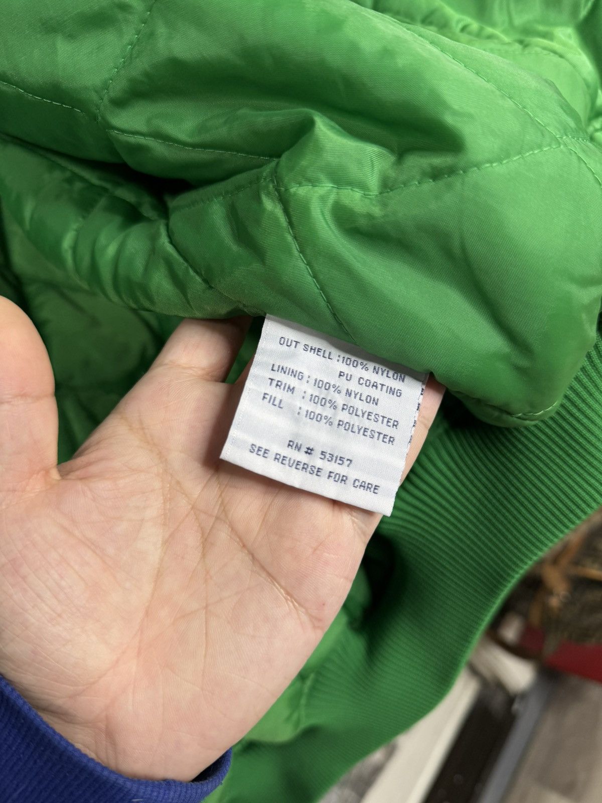 Vintage Vintage Boston Celtics Satin Jacket Nba Varsity Size 2XL Size US XXL / EU 58 / 5 - 12 Thumbnail