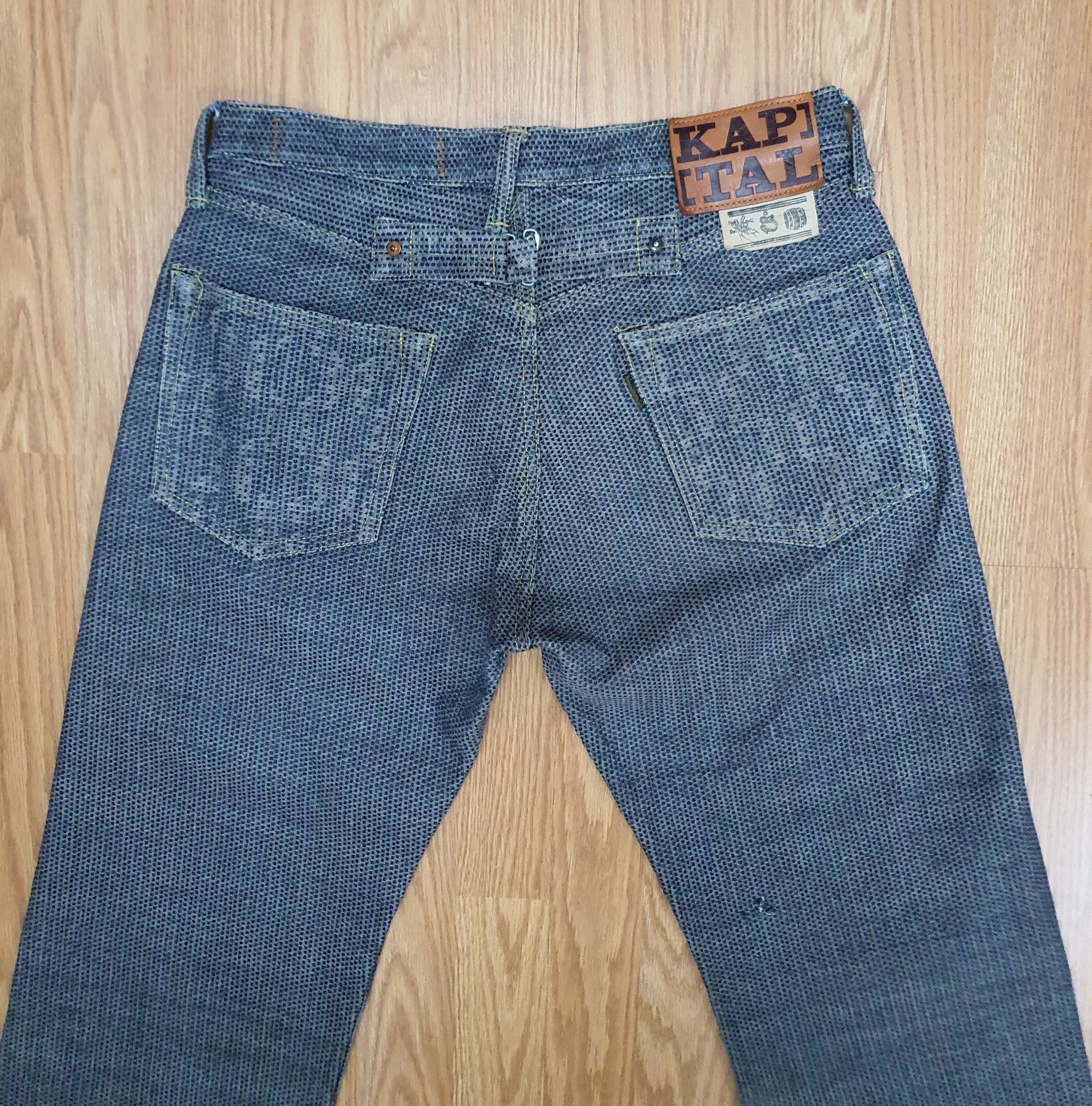 Kapital Waist 31" Kapital Century Denim Monkey Cisco Jeans Sashiko Size US 31 - 6 Thumbnail