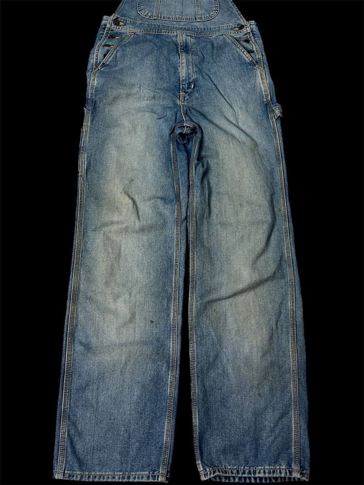 Edwin × If Six Was Nine Vintage 90’s Edwin Something Overall Jeans Size US 32 / EU 48 - 1 Thumbnail