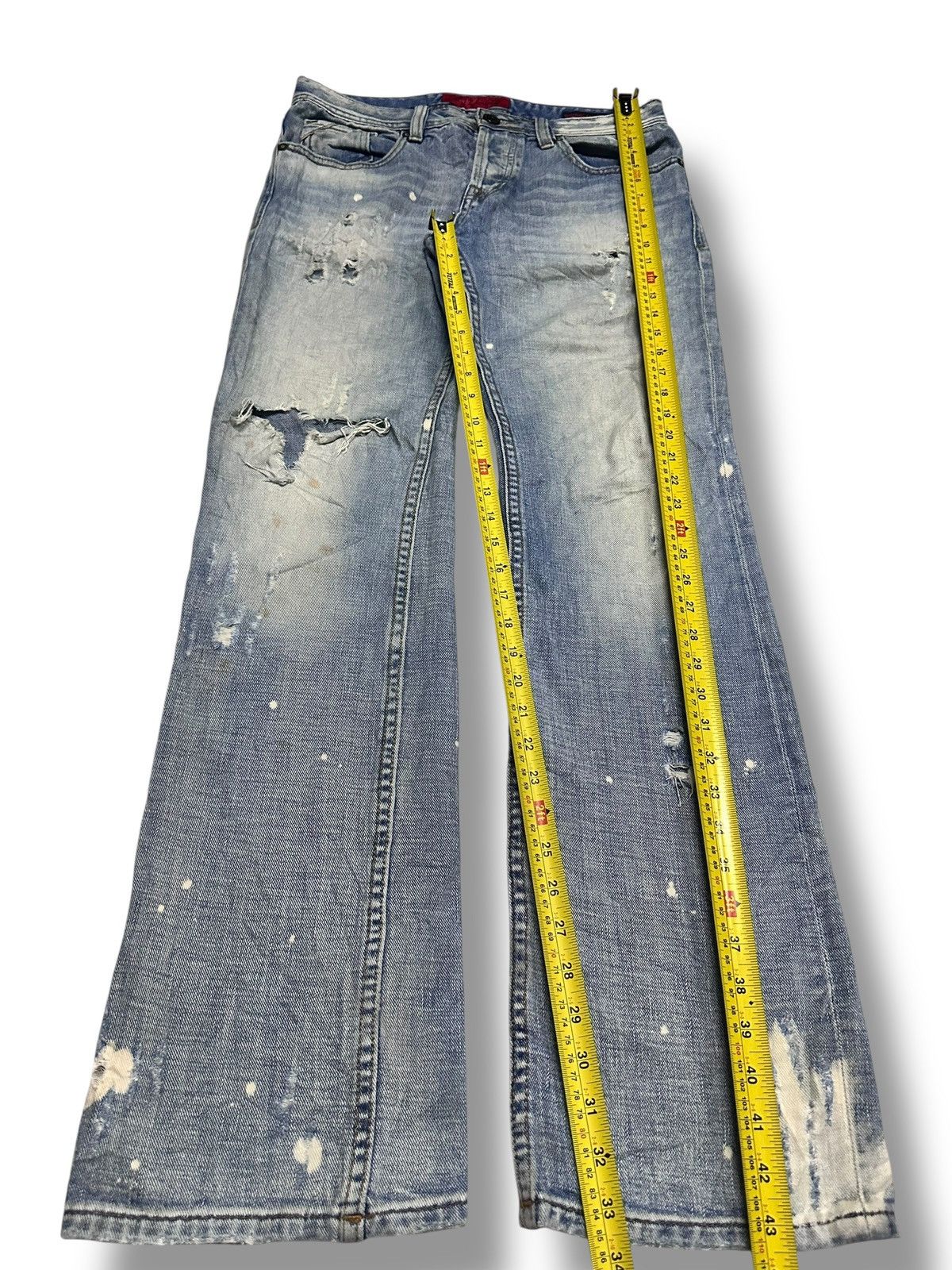 Cult Of Individuality Cult of individuality Vintage Distressed Wideleg & Painted Size US 33 - 16 Thumbnail