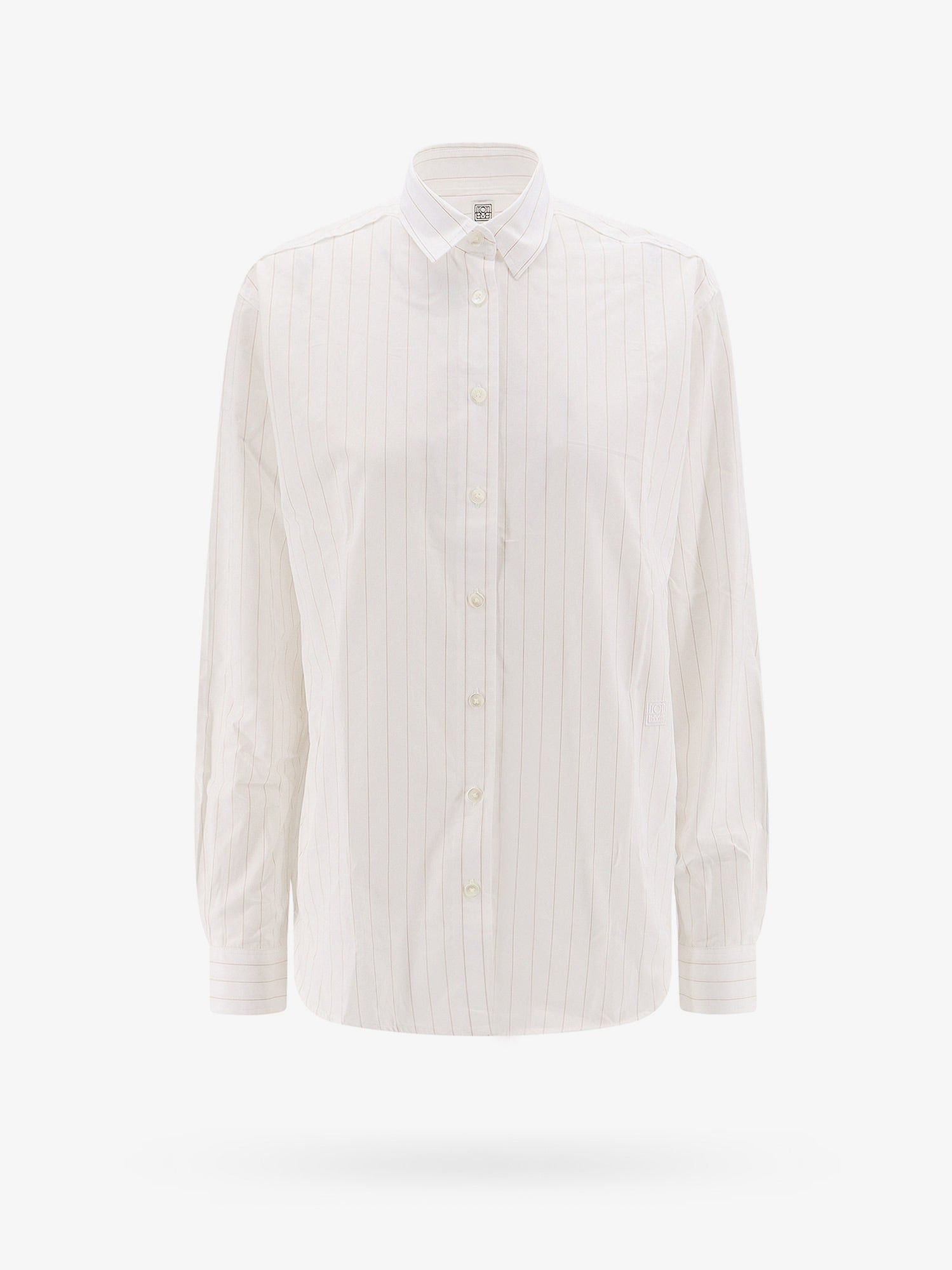 image of Toteme Shirt Woman White Shirts, Women's (Size Medium)