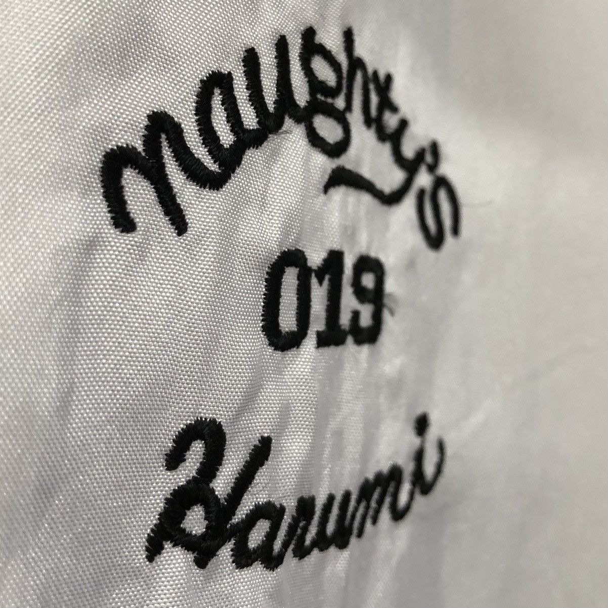 Vintage Vintage NAUGHTY’S Embroidery Nylon Coach Jacket Size US L / EU 52-54 / 3 - 8 Thumbnail