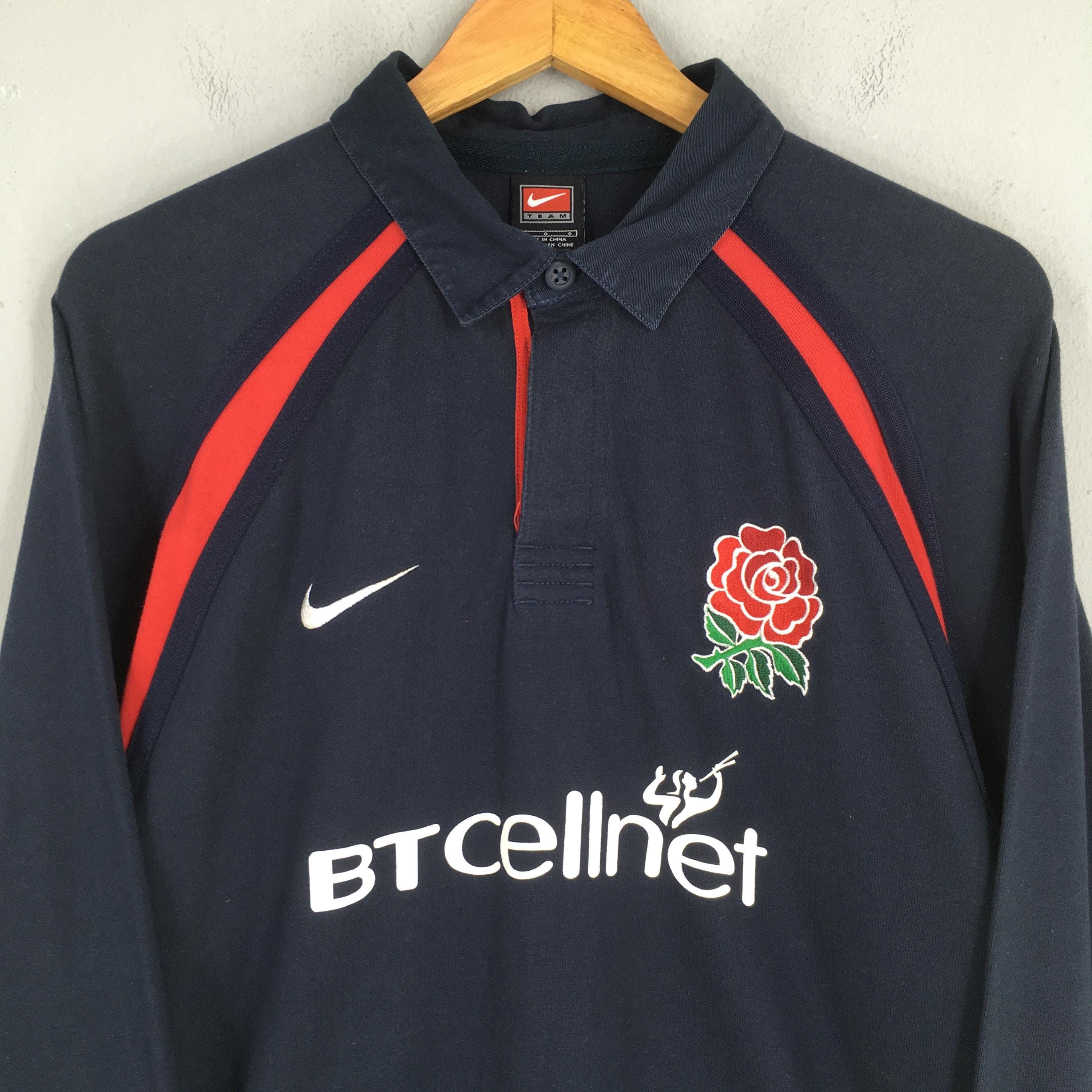 Canterbury of New Zealand Y2K Nike Btcellnet England Rugby Jersey Polo Rugby Shirt L Size US L / EU 52-54 / 3 - 2 Thumbnail