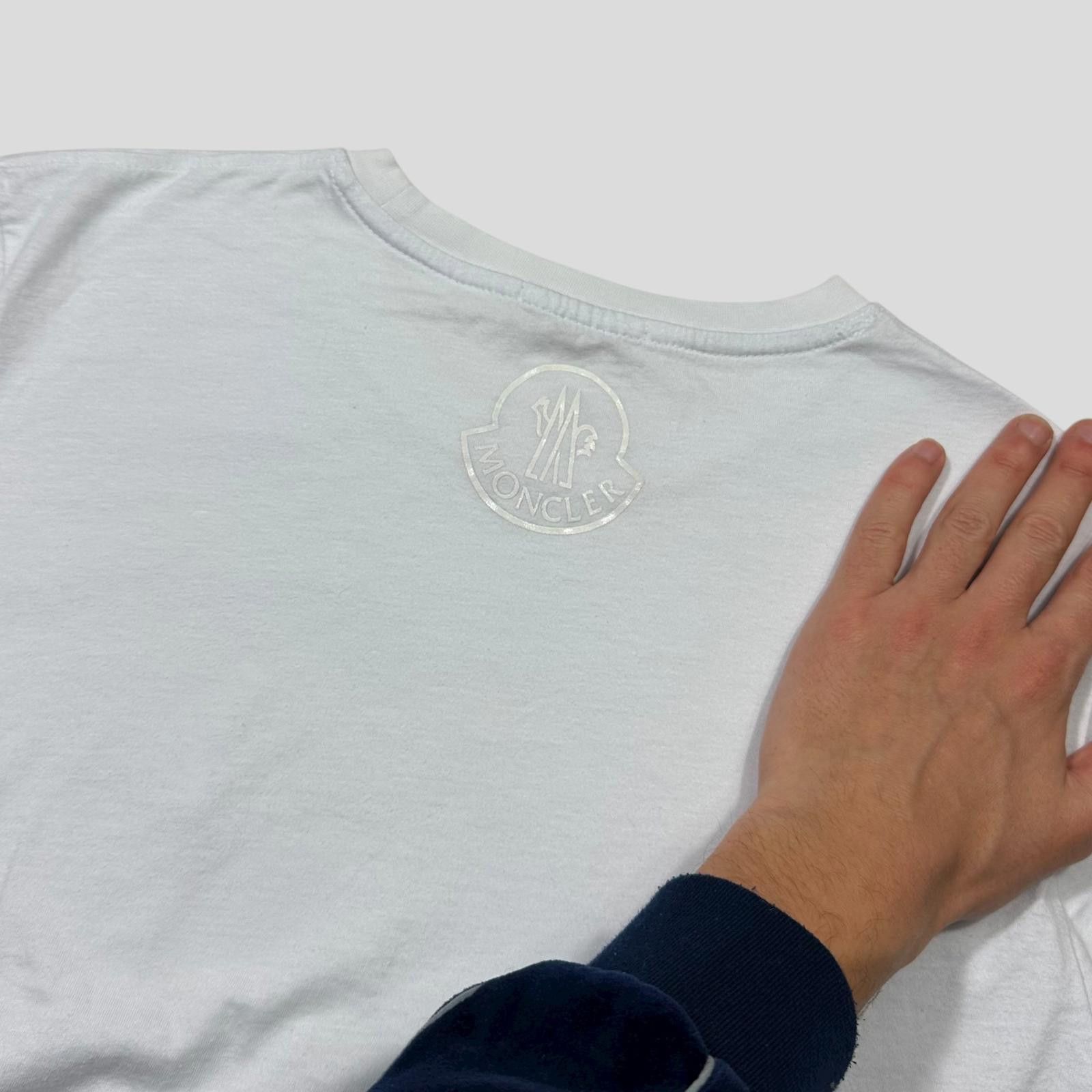 Moncler Moncler Nylon Pocket Logo T-shirt - L (M) Size US M / EU 48-50 / 2 - 3 Thumbnail