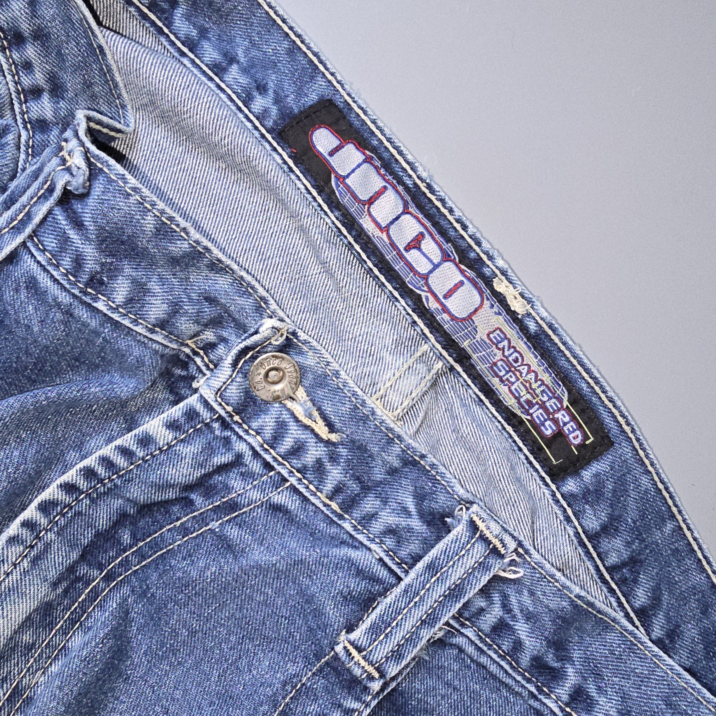 JNCO JNCO - Rhino Embroidered Baggy Jeans Size US 32 / EU 48 - 6 Thumbnail