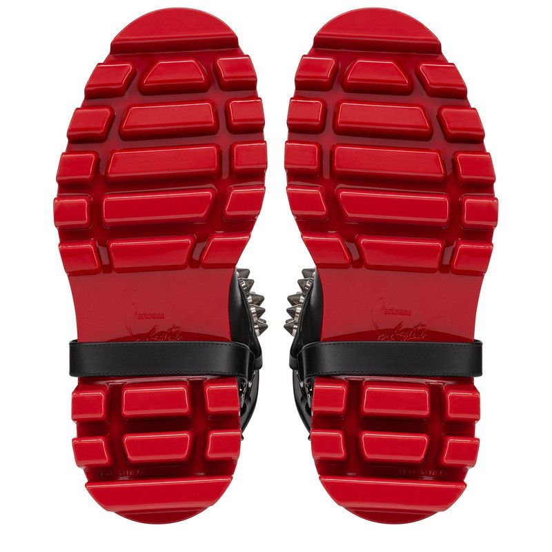 Christian Louboutin os11x0526 Dune Bike Boots in Black Size US 9 / IT 39 - 4 Thumbnail