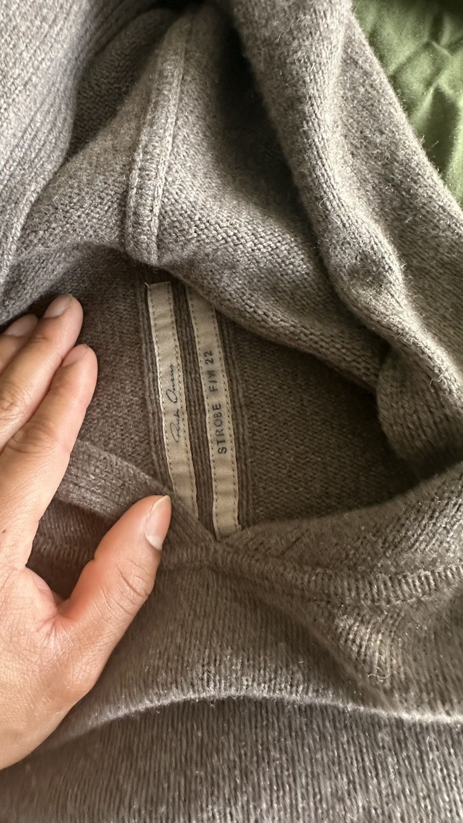 Rick Owens Rick Owns Rust Cashmere Vented Hoodie Size US M / EU 48-50 / 2 - 5 Thumbnail